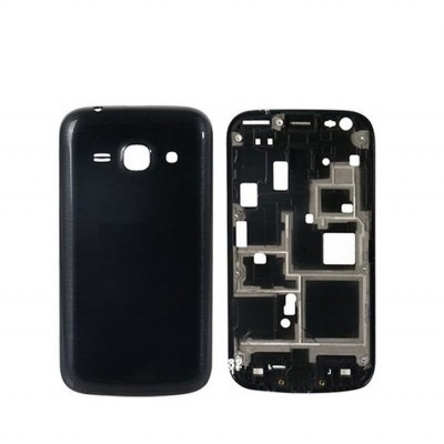 Full Body Housing For Samsung Galaxy Ace 3 3g Gts7270 Black - Maxbhi Com