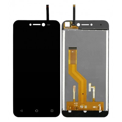 Lcd With Touch Screen For Wiko Y50 Black By - Maxbhi Com