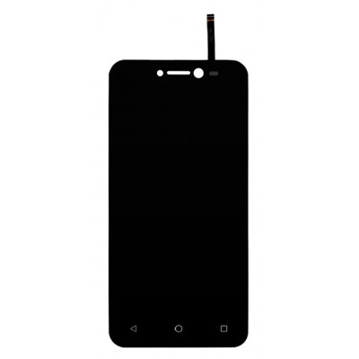 Lcd With Touch Screen For Wiko Y50 Black By - Maxbhi Com