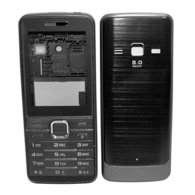 Housing For Samsung S5610 Primo Grey - Maxbhi.com