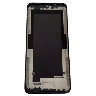 Lcd Frame Middle Chassis For Wiko Power U10 Black By - Maxbhi Com