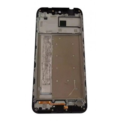 Lcd Frame Middle Chassis For Wiko Power U30 Light Blue By - Maxbhi Com