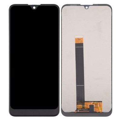 LCD with Touch Screen for Wiko Y62 Blue