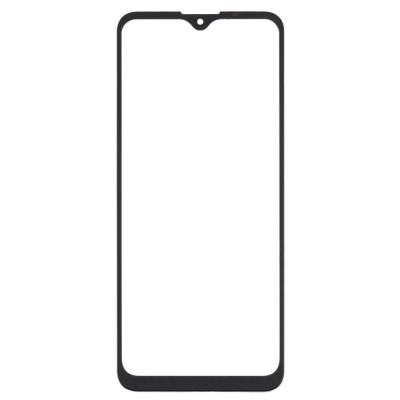 Replacement Front Glass For Wiko Power U10 Black By - Maxbhi Com