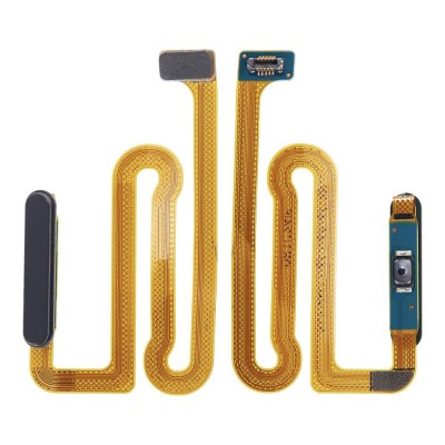 Fingerprint Sensor Flex Cable For Samsung Galaxy M13 India Black By - Maxbhi Com