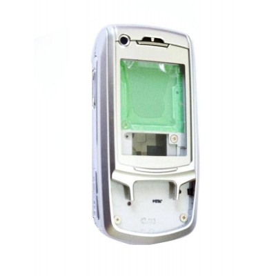 Full Body Housing For Samsung Z400 Silver - Maxbhi Com