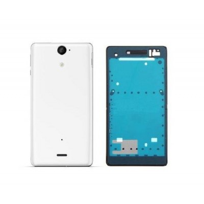 Full Body Housing For Sony Xperia V White - Maxbhi Com