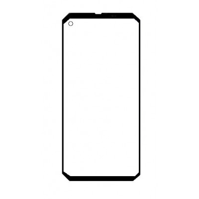 Replacement Front Glass For Blackview Bl6000 Pro 5g Grey By - Maxbhi Com
