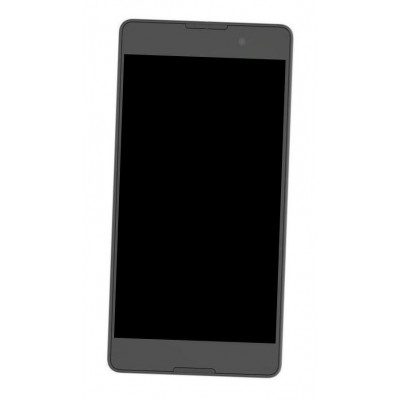 Lcd Frame Middle Chassis For Yuki Yureka S Black By - Maxbhi Com