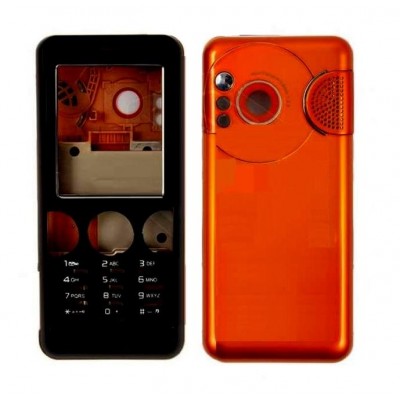 Full Body Housing For Sony Ericsson W610 Orange - Maxbhi Com