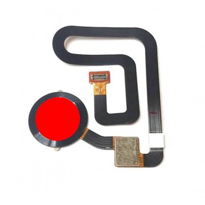 Fingerprint Sensor Flex Cable For Nubia Z18 Red By - Maxbhi Com