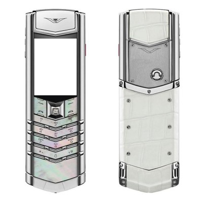 Full Body Housing For Vertu Signature White - Maxbhi Com