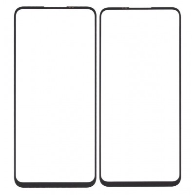 Replacement Front Glass For Tcl 20l Black By - Maxbhi Com