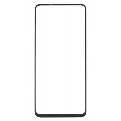 Replacement Front Glass For Tcl 20l Black By - Maxbhi Com