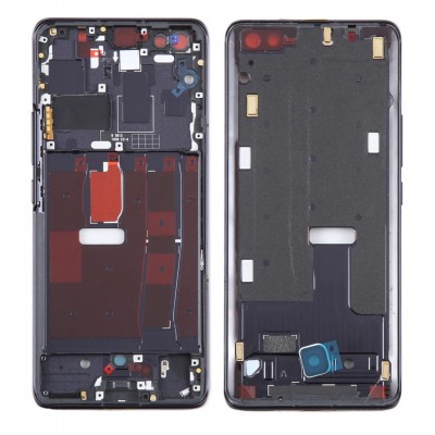 Lcd Frame Middle Chassis For Huawei Nova 7 Pro 5g Black By - Maxbhi Com