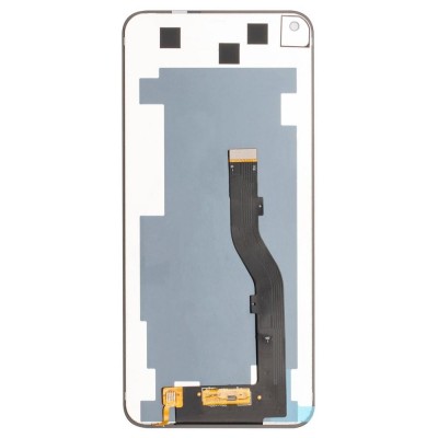 Lcd With Touch Screen For Tcl 10 5g White By - Maxbhi Com