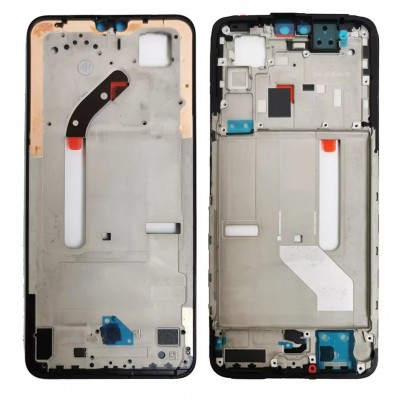 Lcd Frame Middle Chassis For Vivo S7 5g Black By - Maxbhi Com