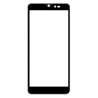 Replacement Front Glass For I Kall Z5 4g White By - Maxbhi Com