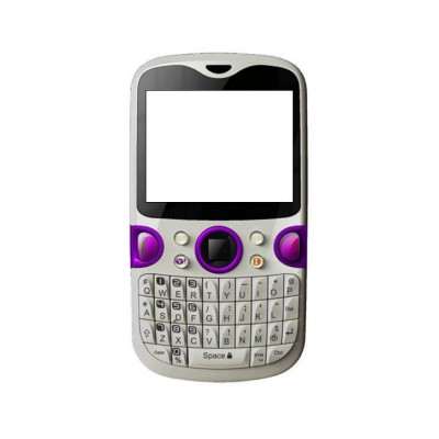 Full Body Housing For Alcatel Ot802y One Touch Net White Purple - Maxbhi Com