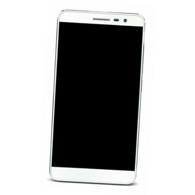 Lcd Frame Middle Chassis For Lava Fuel F1 Black By - Maxbhi Com