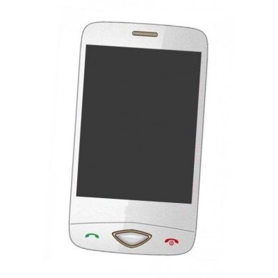 Lcd Frame Middle Chassis For Lava Kkt 51 White By - Maxbhi Com