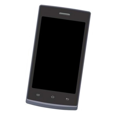 Lcd Frame Middle Chassis For Rage Attitude 4 0 White By - Maxbhi Com