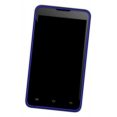 Lcd Frame Middle Chassis For Micromax Canvas Viva A72 White By - Maxbhi Com