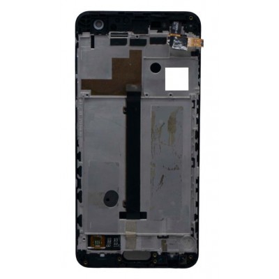 Lcd With Touch Screen For Micromax Evok Note Black By - Maxbhi Com