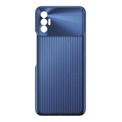 Back Panel Cover For Tecno Spark 9t India Blue - Maxbhi Com
