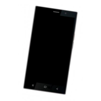 Lcd Frame Middle Chassis For Good One Gm15 Black By - Maxbhi Com