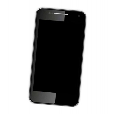 Lcd Frame Middle Chassis For Allview P4 Alldro White By - Maxbhi Com