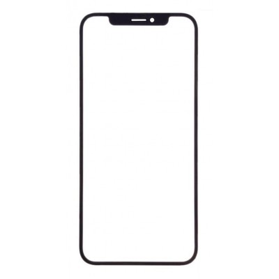 Replacement Front Glass For Apple Iphone Xs Silver By - Maxbhi Com