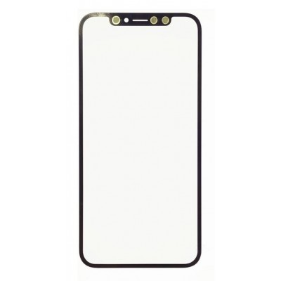 Replacement Front Glass For Apple Iphone Xs Silver By - Maxbhi Com