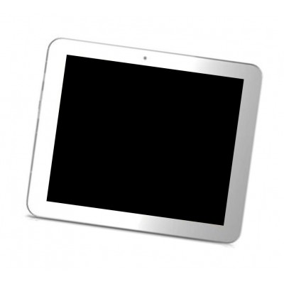 Lcd Frame Middle Chassis For Xolo Qc800 Plus White By - Maxbhi Com