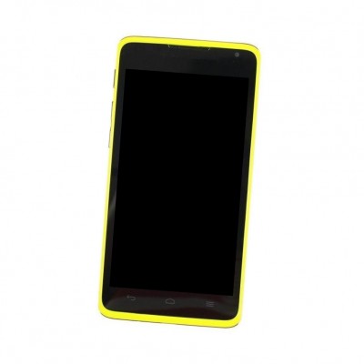 LCD Frame Middle Chassis for Huawei C8813 Yellow