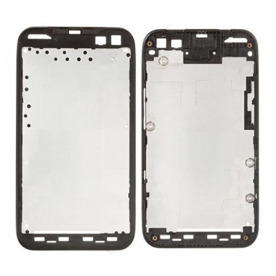 Lcd Frame Middle Chassis For Lg Connect 4g Ms840 White By - Maxbhi Com