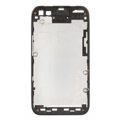 Lcd Frame Middle Chassis For Lg Connect 4g Ms840 White By - Maxbhi Com