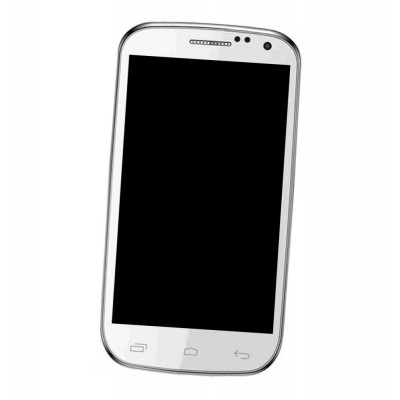 Lcd Frame Middle Chassis For Spice Smart Flo Ivory Mi450 Black By - Maxbhi Com