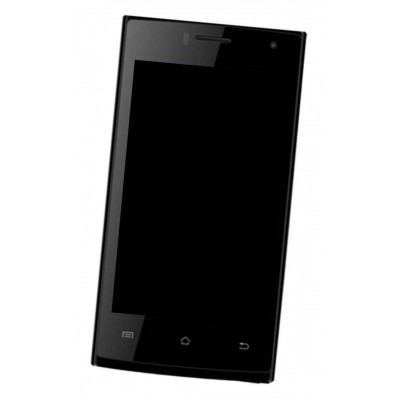 Lcd Frame Middle Chassis For Celkon Q40 Plus Black By - Maxbhi Com