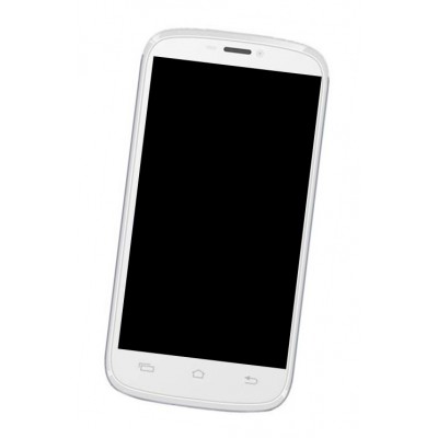 Lcd Frame Middle Chassis For Celkon A119q Smart Phone White By - Maxbhi Com