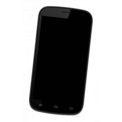 Lcd Frame Middle Chassis For Intex Aqua 3x Black By - Maxbhi Com