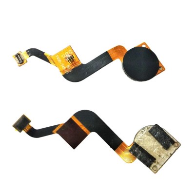 Fingerprint Sensor Flex Cable For Oukitel K10 Black By - Maxbhi Com