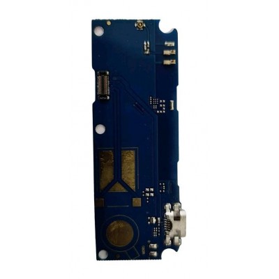 Charging Connector Flex Pcb Board For Gionee Pioneer P5l Lte By - Maxbhi Com