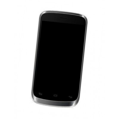 Lcd Frame Middle Chassis For Lava Iris 401e Black By - Maxbhi Com