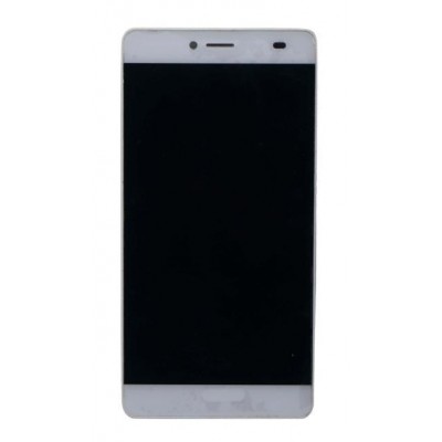 Lcd With Touch Screen For Panasonic P71 White By - Maxbhi Com