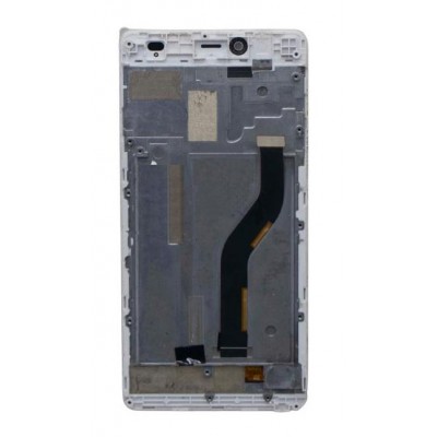 Lcd With Touch Screen For Panasonic P71 White By - Maxbhi Com