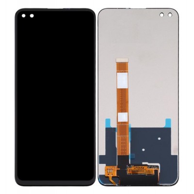 Lcd With Touch Screen For Oppo Reno4 Z 5g Black By - Maxbhi Com