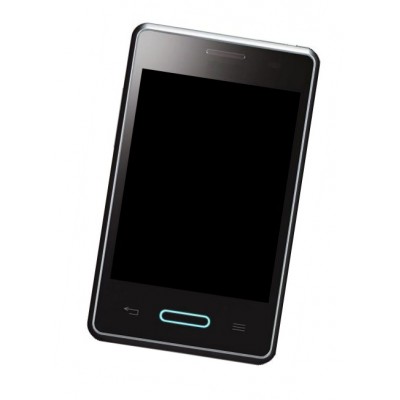 Lcd Frame Middle Chassis For Lg Optimus L3 Ii E425 Black By - Maxbhi Com