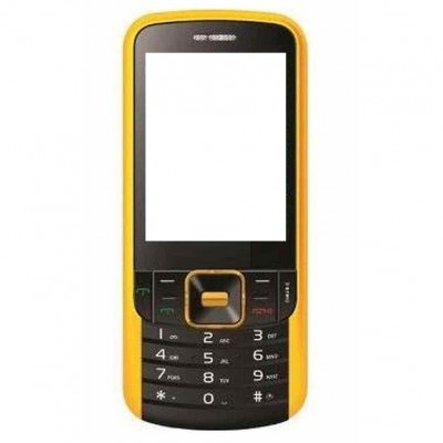 Full Body Housing For Maxx Mx401 Yellow Black - Maxbhi Com