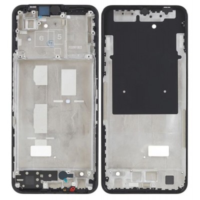 Lcd Frame Middle Chassis For Vivo Y35 2022 Black By - Maxbhi Com